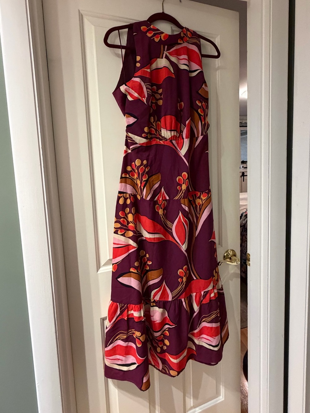 NWT Sam Edelman Women's Floral Halter Maxi Dress